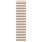 Preview: ARDEBO.de - Zebrarollo Sandbraun 55x200 cm Stoffbreite 50,9 cm Polyester