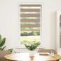Preview: Zebrarollo Sandbraun 60x100 cm Stoffbreite 55,9 cm Polyester