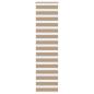 Preview: ARDEBO.de - Zebrarollo Sandbraun 65x200 cm Stoffbreite 60,9 cm Polyester
