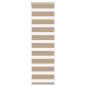 Preview: ARDEBO.de - Zebrarollo Sandbraun 50x100 cm Stoffbreite 45,9 cm Polyester