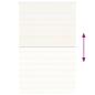 Preview: Zebrarollo Marmorbeige 145x230cm Stoffbreite 140,9 cm Polyester