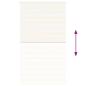 Preview: Zebrarollo Marmorbeige 120x200cm Stoffbreite 115,9 cm Polyester
