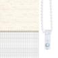 Preview: Zebrarollo Marmorbeige 60x230 cm Stoffbreite 55,9 cm Polyester