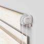 Preview: Zebrarollo Marmorbeige 60x230 cm Stoffbreite 55,9 cm Polyester
