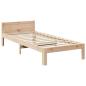 Preview: Massivholzbett ohne Matratze 80x200 cm Kiefernholz