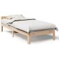 Preview: Massivholzbett ohne Matratze 90x200 Kiefernholz