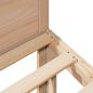 Preview: Massivholzbett ohne Matratze 90x200 Kiefernholz