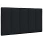 Preview: Bettgestell ohne Matratze Schwarz 90x190 cm Stoff