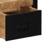 Preview: Nachttische 2 Stk. 40x35x25 cm Raues Mango-Massivholz