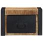 Preview: Nachttisch 40x35x25 cm Raues Mango-Massivholz