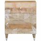 Preview: Nachttisch 50x33x60 cm Massivholz Mango