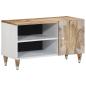 Preview: ARDEBO.de - TV-Schrank 80x31,5x46 cm Massivholz Mango