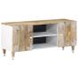 Preview: ARDEBO.de - TV-Schrank 105x33,5x46 cm Massivholz Mango