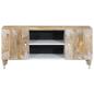 Preview: TV-Schrank 105x33,5x46 cm Massivholz Mango