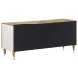 Preview: TV-Schrank 105x33,5x46 cm Massivholz Mango