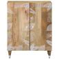 Preview: Sideboard 60x33,5x75 cm Mangoholz