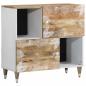 Preview: ARDEBO.de - Sideboard 80x33,5x75 cm Massivholz Mango