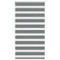 Preview: ARDEBO.de - Zebrarollo Dunkelgrau 90x100 cm Stoffbreite 85,9 cm Polyester