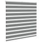 Preview: Zebrarollo Dunkelgrau 150x100 cm Stoffbreite 145,9 cm Polyester