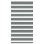 Preview: ARDEBO.de - Zebrarollo Dunkelgrau 90x150 cm Stoffbreite 85,9 cm Polyester