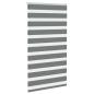 Preview: Zebrarollo Dunkelgrau 90x150 cm Stoffbreite 85,9 cm Polyester