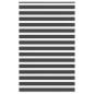 Preview: ARDEBO.de - Zebrarollo Schwarz 145x200 cm Stoffbreite 140,9 cm Polyester