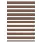 Preview: ARDEBO.de - Zebrarollo Braun 115x150 cm Stoffbreite 110,9 cm Polyester