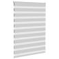 Preview: Zebrarollo Hellgrau 110x100 cm Stoffbreite 105,9 cm Polyester