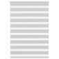 Preview: ARDEBO.de - Zebrarollo Hellgrau 105x150cm Stoffbreite 100,9 cm Polyester