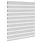 Preview: Zebrarollo Hellgrau 135x150 cm Stoffbreite 130,9 cm Polyester