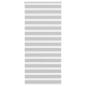 Preview: ARDEBO.de - Zebrarollo Hellgrau 110x200 cm Stoffbreite 105,9 cm Polyester
