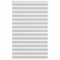 Preview: ARDEBO.de - Zebrarollo Hellgrau 140x230 cm Stoffbreite 135,9 cm Polyester