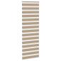 Preview: Zebrarollo Sandbraun 80x230 cm Stoffbreite 75,9 cm Polyester