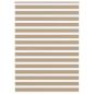 Preview: ARDEBO.de - Zebrarollo Sandbraun 160x230 cm Stoffbreite 155,9 cm Polyester