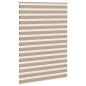 Preview: Zebrarollo Sandbraun 160x230 cm Stoffbreite 155,9 cm Polyester
