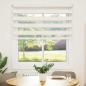 Preview: Zebrarollo Marmorbeige 135x150cm Stoffbreite 130,9 cm Polyester