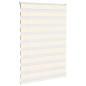 Preview: Doppelrollo Marmorbeige 95x100 cm Stoffbreite 90,9 cm Polyester