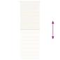 Preview: Zebrarollo Marmorbeige 75x200 cm Stoffbreite 70,9 cm Polyester