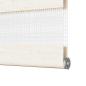 Preview: Zebrarollo Marmorbeige 50x230 cm Stoffbreite 45,9 cm Polyester