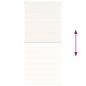 Preview: Zebrarollo Marmorbeige 110x200cm Stoffbreite 105,9 cm Polyester