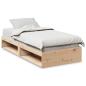 Preview: Tagesbett ohne Matratze 75x190 cm Massivholz Kiefer
