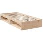 Preview: Tagesbett ohne Matratze 75x190 cm Massivholz Kiefer