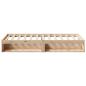 Preview: Tagesbett ohne Matratze 75x190 cm Massivholz Kiefer