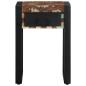 Preview: Beistelltisch Mehrfarbig 35x35x50 cm Altholz Massiv