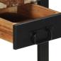 Preview: Beistelltisch Mehrfarbig 35x35x50 cm Altholz Massiv