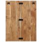 Preview: Nachttisch 60x32x80 cm Massivholz Akazie