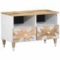 Preview: ARDEBO.de - TV-Schrank 70x33,5x46 cm Massivholz Mango