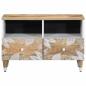 Preview: TV-Schrank 70x33,5x46 cm Massivholz Mango