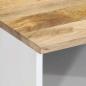 Preview: TV-Schrank 70x33,5x46 cm Massivholz Mango