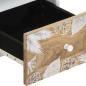 Preview: TV-Schrank 70x33,5x46 cm Massivholz Mango